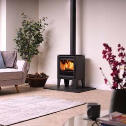 Alternative view of Fireline Ecostar 5 Wide Freestanding Stove