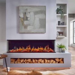 Luminosa 150 Electric Fire Featuring Real Flame Technology