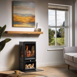 Alternative view of Paragon Edge 3S 3 Sided Balanced Flue NG Stove