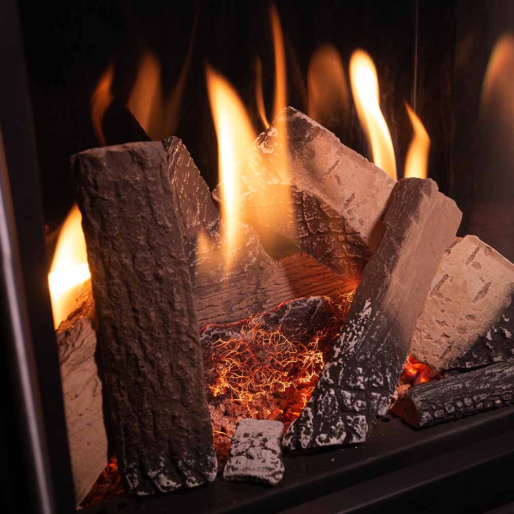 Paragon Edge 3S 3 Sided Balanced Flue NG Stove - Image 5