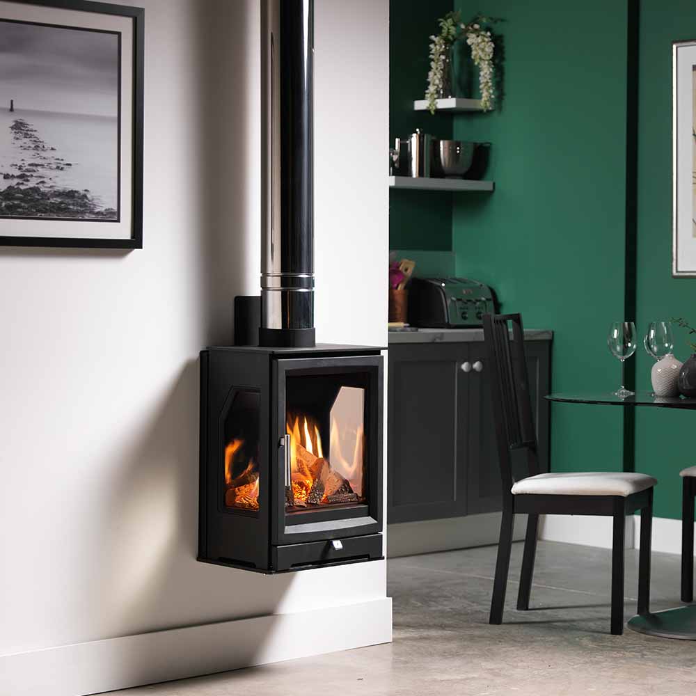 Paragon Edge 3S 3 Sided Balanced Flue NG Stove - Image 4